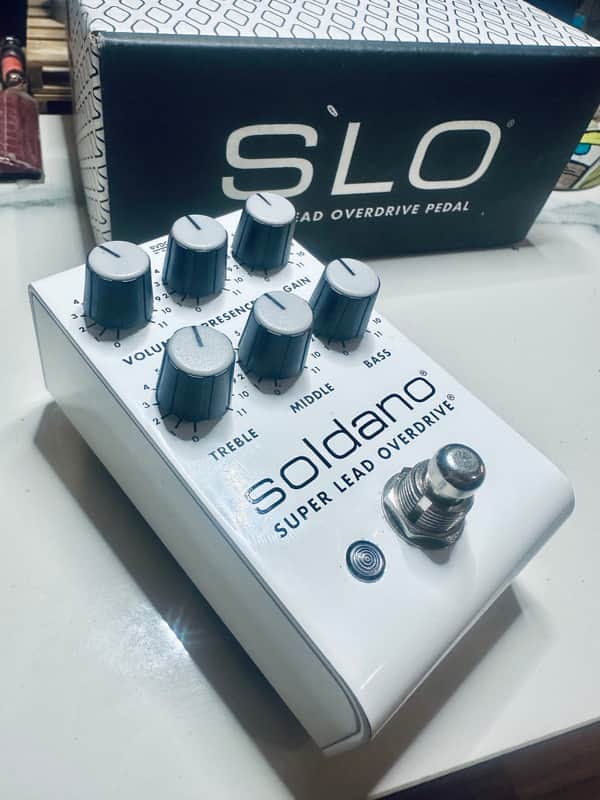 Soldano SLO Pedal 2022 - Present - White image 1