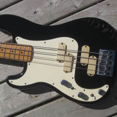 Lefty Fender Precision Elite II 1983 left handed vintage bass image 1