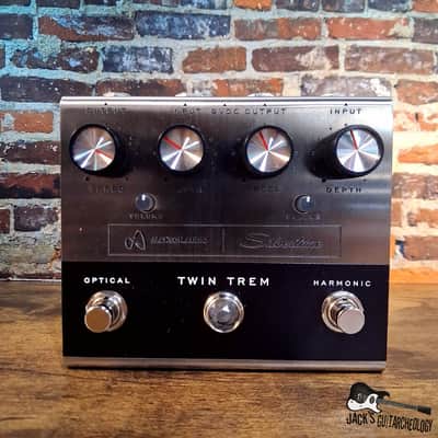 Silvertone / Jackson Audio Twin Trem Dual Tremolo Pedal *NEW* (2026 - Stainless Steel) image 2