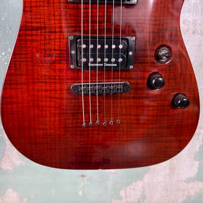 Schecter Diamond Series Gryphon 2005 - See-Thru Brown image 3