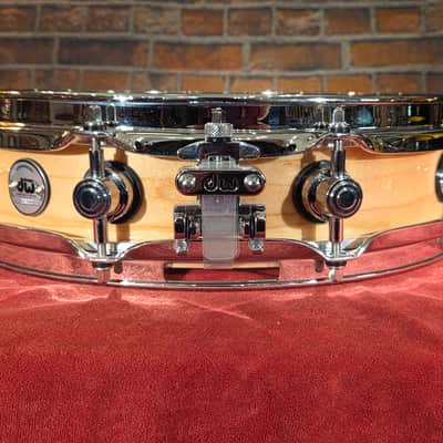 DW Collector's Series Maple Pi 3.14x14" Snare Drum Natural image 14