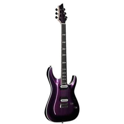 Schecter C1 SLS Custom Electric Guitar, Hollywood Supernova Metallic image 2