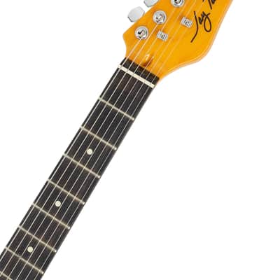 Jay Turser USA Guitar Double Cutaway Black JT-300-BK-A-U image 6