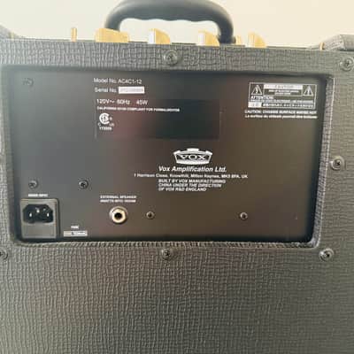 CHIME! Vox AC4C1-12 Limited Edition 4-Watt 1x12" Guitar Combo image 6