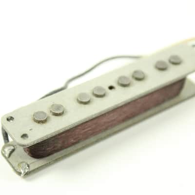 Fender Pure Vintage '74 Jazz Bass Neck PICKUP 1974 Reissue Gray-Bottom image 2