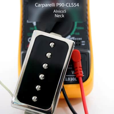 Brio CLS54 P90 Nickel Silver Pickup SET Nickel Silver image 3