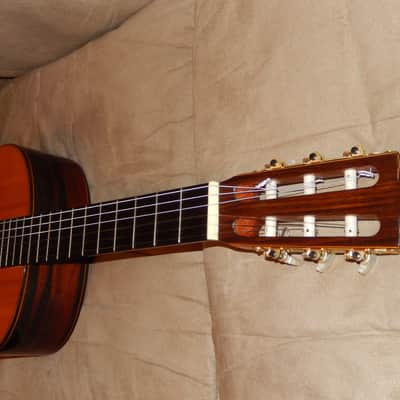 HAND MADE IN JAPAN 1974 EL DEGAS ED250 SUPER SOUNDING VINTAGE CLASSICAL GUITAR image 3