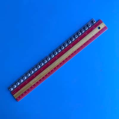 CASIO MT-240 Vintage Keyboard Part: RIGHT Key Conductive Pad w/Hight C image 6