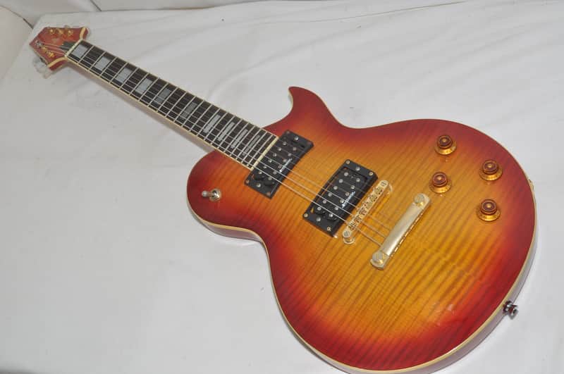 Aria Pro II PE DLX Thin Shape Body Electric Guitar Ref. No 7313 image 1