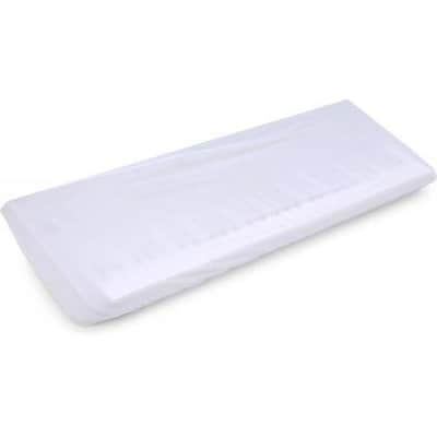 On-Stage #KDA7061W - 61 Key Keyboard Dust Cover, White image 3