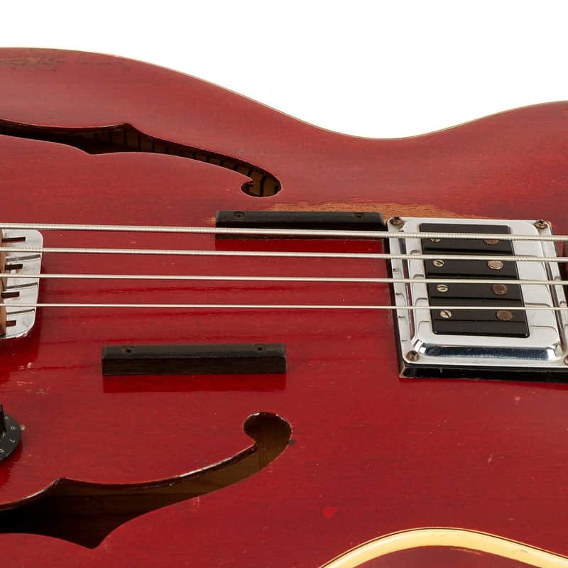 Guild Starfire Bass Cherry Red 1967 image 9
