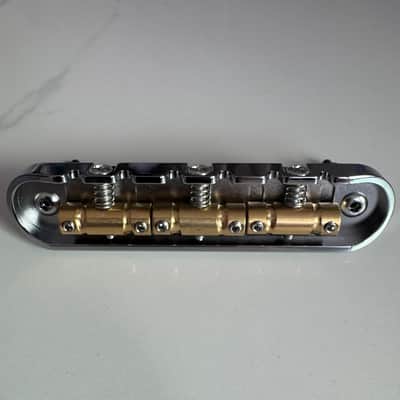 Chrome Plated Brass Fender Jazzmaster / Jaguar Offset Bridge image 7
