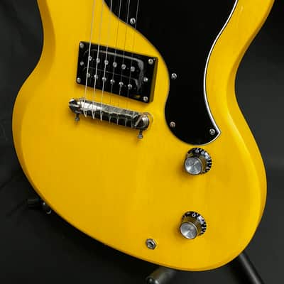 Epiphone SG Junior Electric Guitar Worn TV Yellow Finish | Reverb