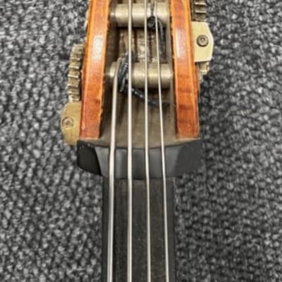 Rubner Double Bass Early 1900's - amber/brown image 4