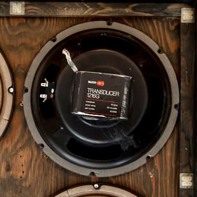 1973 Sunn Model T Vintage Tube Amp 1st Gen Serviced & Retubed w/ 412S Speaker Cab image 9