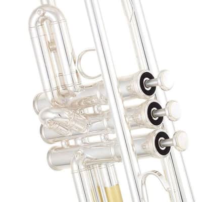 Yamaha YTR-8335GS Xeno Series Bb Trumpet - Gold Brass Bell - Silver Plated image 2