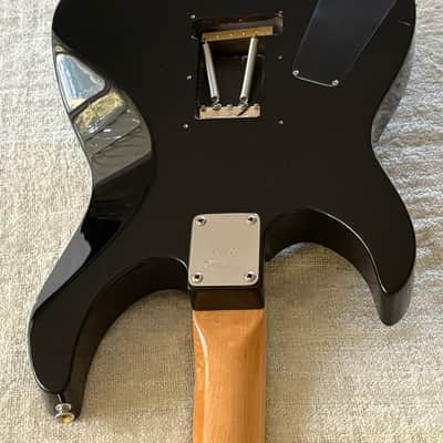 1980’s Kramer Focus 6000 Black Super Strat HSS Floyd Rose ESP MIJ Japan image 16