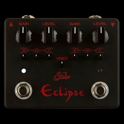 Suhr Eclipse Dual Channel Overdrive/Distortion Pedal - Black Edition image 1
