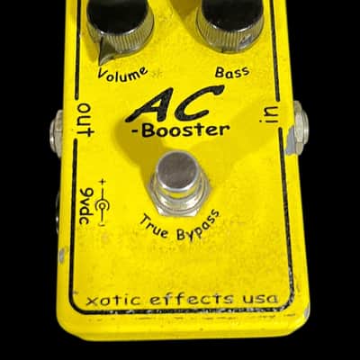 Xotic AC Booster 2007 - 2020 - Yellow X9345 image 1