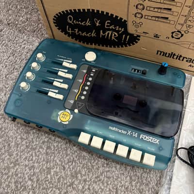 [Rare] Fostex X14 Vintage Analog 4 Track Cassette Multitracker Recorder Portastudio [custom pitch mod] image 3