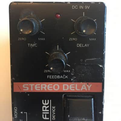 Vesta Fire Stereo Analog Delay Rare Vintage Guitar Effect Pedal MIJ Japan image 2
