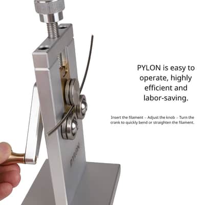 PYLON 3434 Fret Wire Bender – Silver Aluminum Guitar Fret Tool image 4