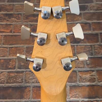 Carvin LB76 6-String Left-Handed Bass Koa & Maple w/ OHSC image 19