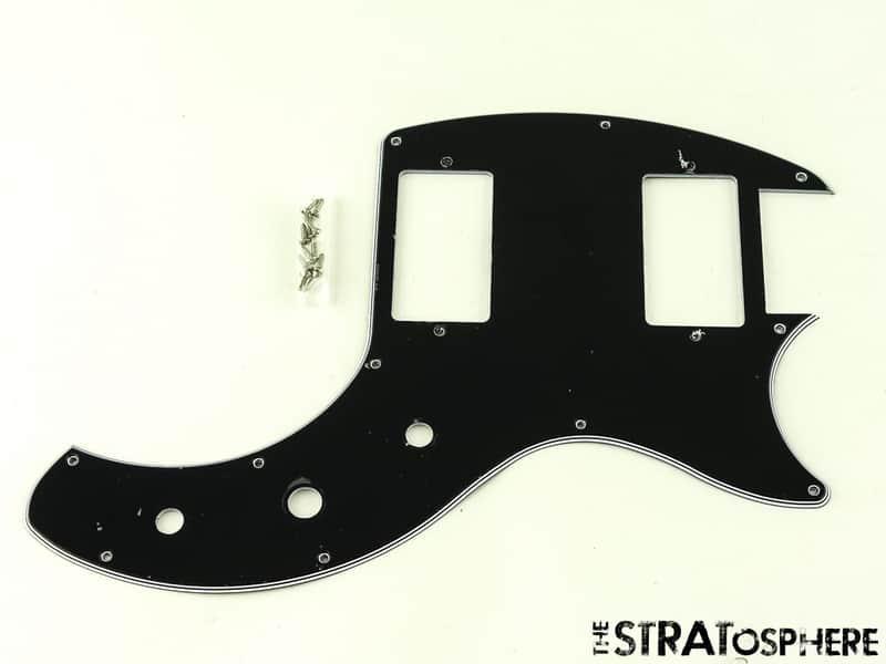 USED Gibson Les Paul Music City Special 5 Ply Black PICKGUARD American. image 1