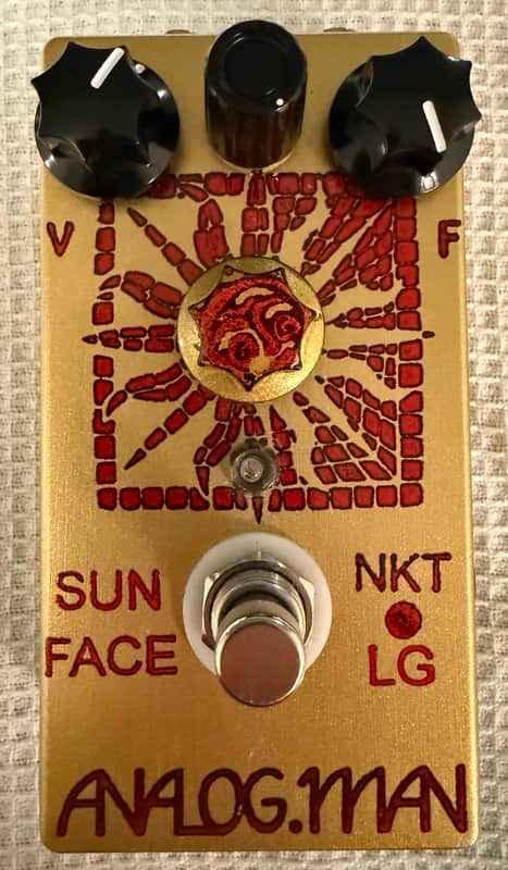 ギター Analog.Man Sun Face NKT Red Dot Low Gain Analogman Sun Face NKT Red Dot Low Gain (LG) | Reverb