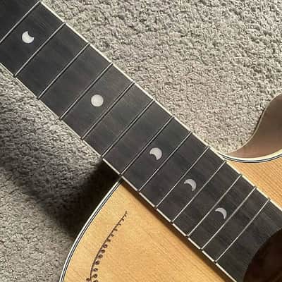 Luna 40 Inch Acoustic Guitar, Carved Oasis Top Body, Mahogany Neck, Rosewood Fingerboard image 15
