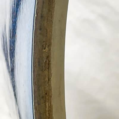 Ludwig 14" X 22" 64/65 Blue Sparkle Bass Drum Shell Sm. Keystone #500849 - LBSBDS-701-22 image 12