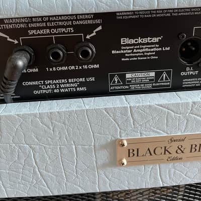 Blackstar Blackstar HT Club 40 MK II Black and Blue 2020s - Blue image 7