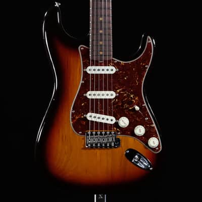 2023 Fender Custom Shop Limited Edition Roasted Pine Stratocaster DLX Closet Classic - Chocolate 3-Color Sunburst image 1
