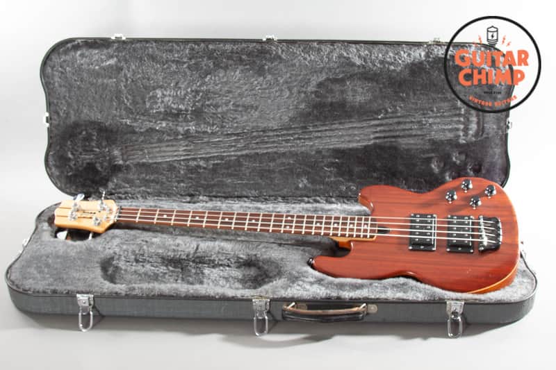 1986 Wal Mk1 4-String Bass Padauk Facings image 1