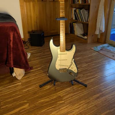 Mario Martin S Style Guitar- Metallic Charcoal Frost image 7