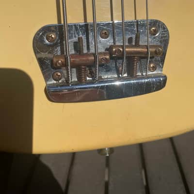 Fender Musicmaster Bass 1972 - 1979 - Olympic White image 11