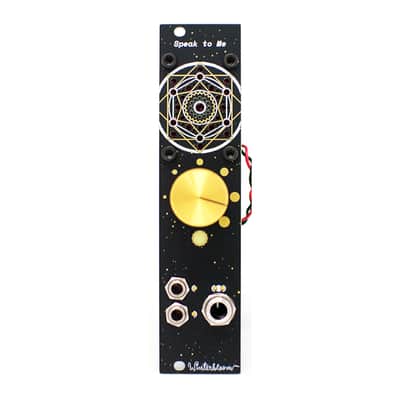 Winterbloom Speak To Me Eurorack Speaker Module (Gold/Fuchsia) image 2