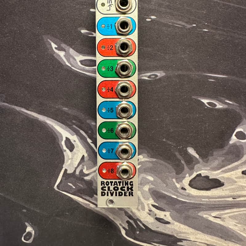 2010s 4MS Rotating Clock Divider Silver