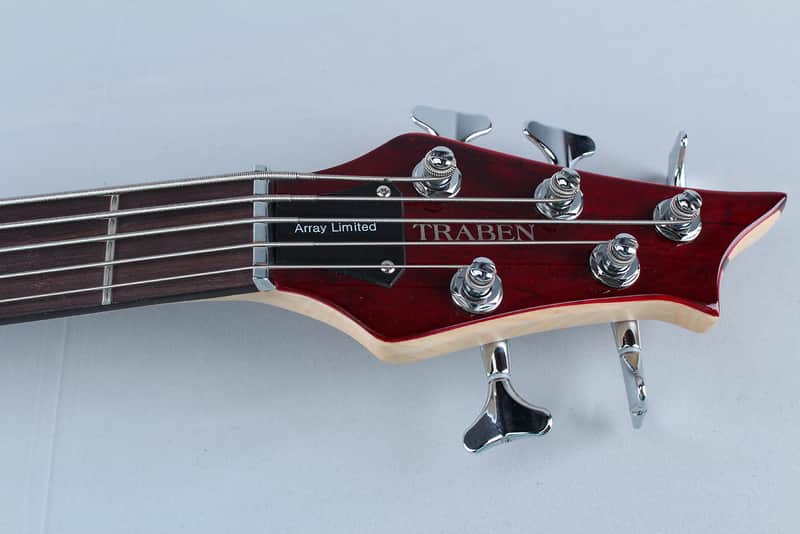 Traben Array Limited 5 String Bass Guitar Red TRAAL5STRD | Reverb