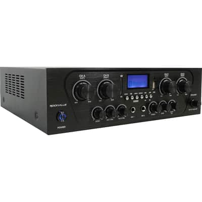 Rockville RPA40BT 1000w 4 Zone/Channel Home Stereo Bluetooth Amplifier Receiver image 2
