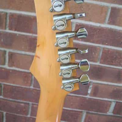 Vantage Six String Electric Guitar Made in Korea 1993 image 5