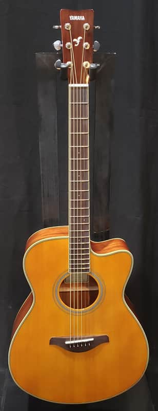 Yamaha FSC-TA TransAcoustic Concert 2023 Vintage Tint image 1