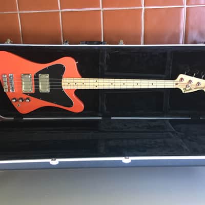 Cataldo JAEbird bass Fenderbird 2015 - fiesta red image 9