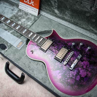 ESP MIJ Custom Shop Original Series Eclipse CTM/DB "Purple Peel + Ebony" (2024) image 1