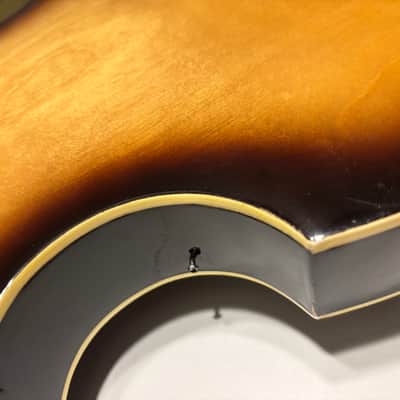 Geeco Apollo Hofner Copy Beatle Bass  500/1 1970's - Sunburst image 9