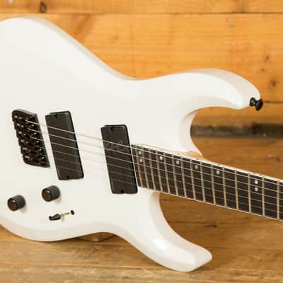 Jackson Pro Series Dinky DK Modern HT6 MS - Ebony - Snow White image 5