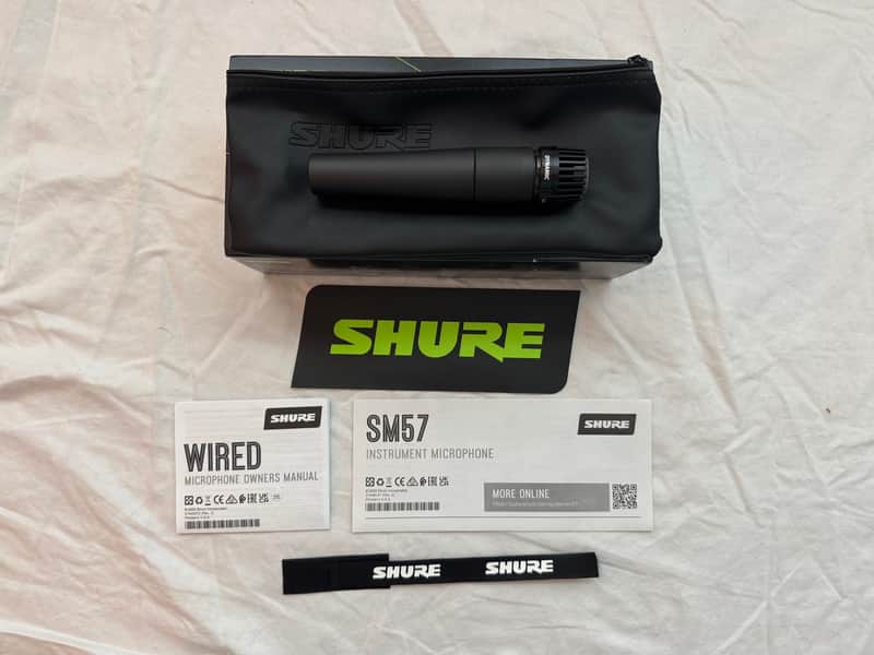 Shure SM57 Cardioid Dynamic Microphone