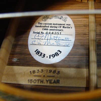 1983 Martin 150th Anniversary 00 Custom Nylon image 15