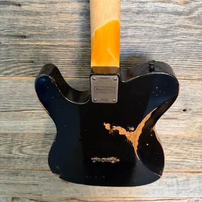Friedman Vintage T Aged Guitar - Black (Medium/Heavy Aging) image 10