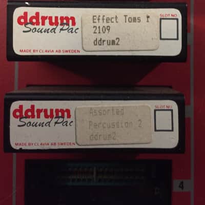 CLAVIA DDRUM 2 - Drum Brain Module 5 Pads w/ Kick Pad Kit 80's Vintage image 3